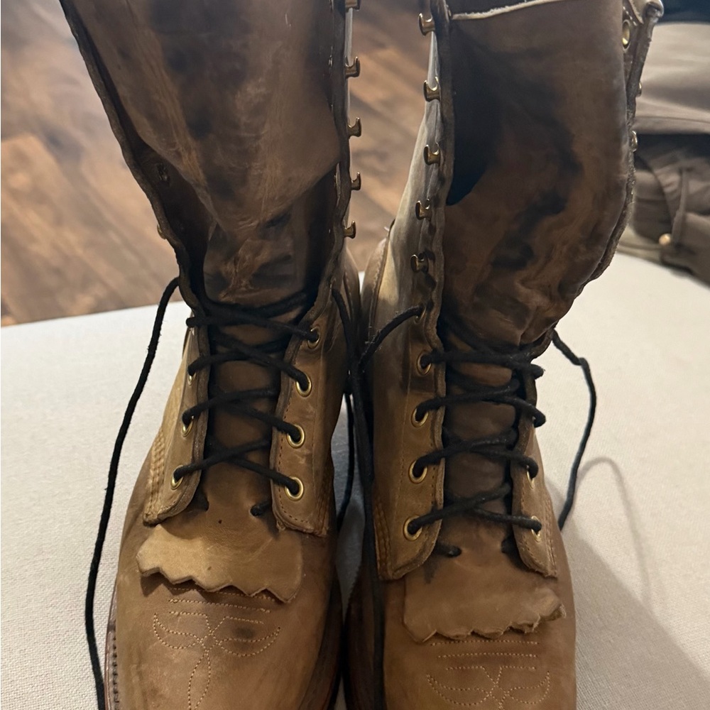 Chippewa Tan Leather Boots